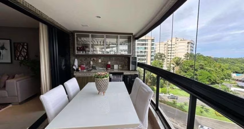 Alphaville 1 Excelente apartamento com 3 quartos suite varanda