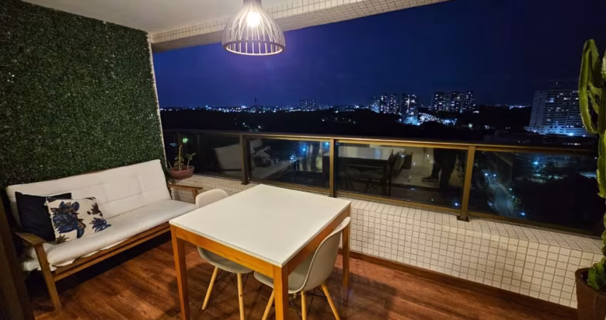 Patamares 3suites 115 m com 2 vagas coberta-Parque Tropical