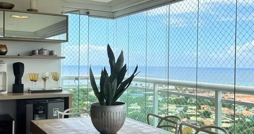 Apartamento em piatã 145 m2º 3 suítes 3 vagas andar alto vista