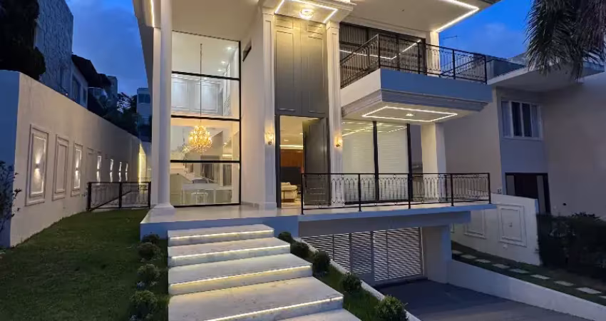 Casa alto luxo em alphaville 5 suites finamento decorada
