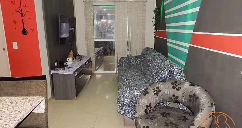 Apartamento à venda, 2 quartos, 1 vaga, morro nova cintra - santos/sp