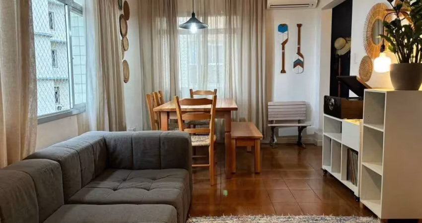 Apartamento à venda, 2 quartos, 1 vaga, josé menino - santos/sp