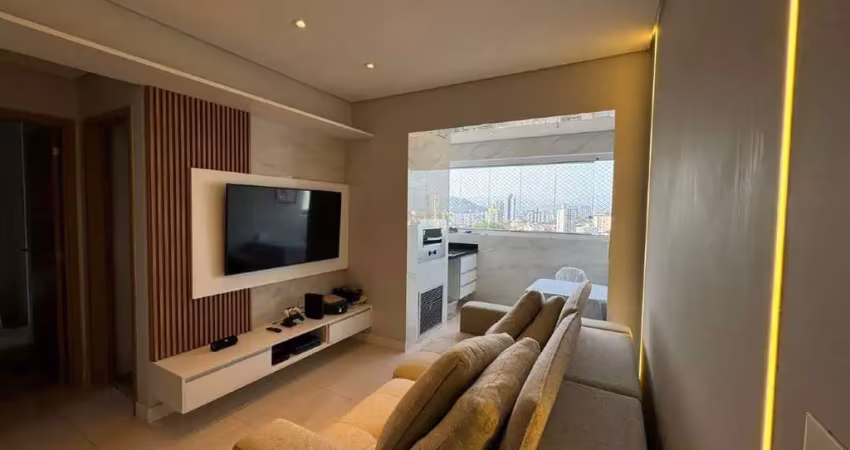 Apartamento à venda, 2 quartos, 1 suíte, 1 vaga, boqueirão - santos/sp