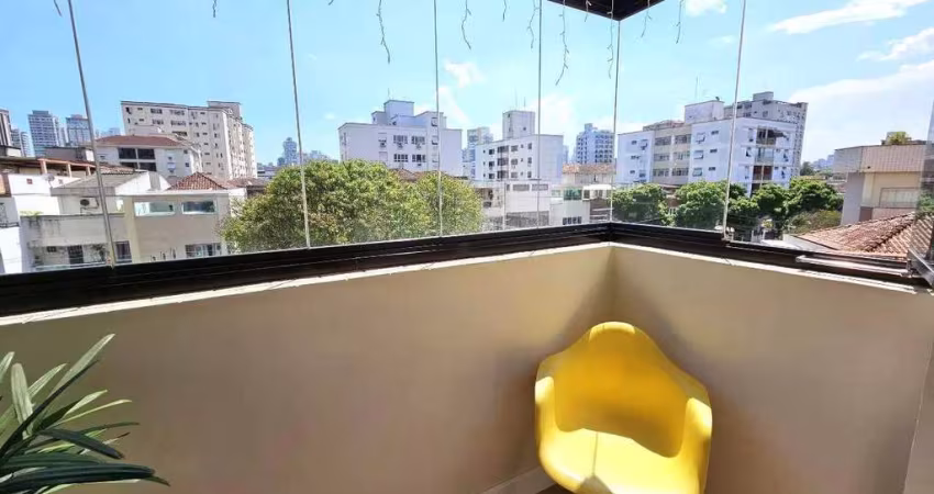 Apartamento à venda, 2 quartos, 1 suíte, 1 vaga, BOQUEIRÃO - Santos/SP
