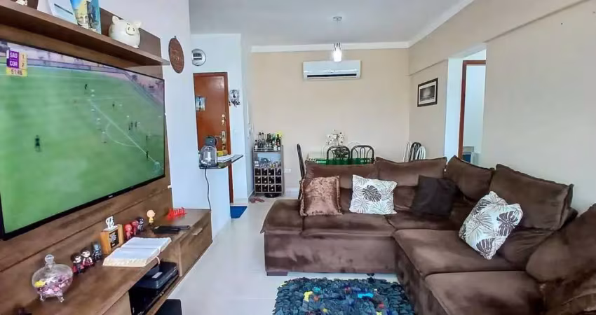 Apartamento à venda, 2 quartos, 1 suíte, 1 vaga, macuco - santos/sp