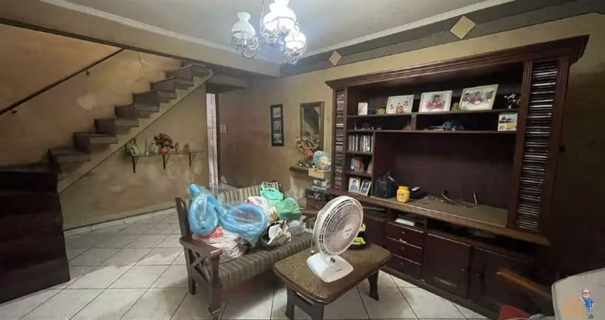 Sobrado à venda, 3 quartos, 1 suíte, 3 vagas, castelo - santos/sp