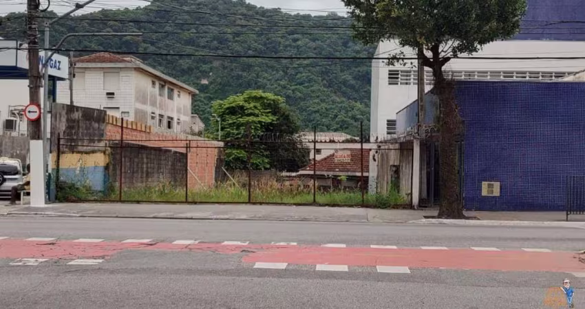 Lote ou Terreno à venda, Chico de Paula - Santos/SP