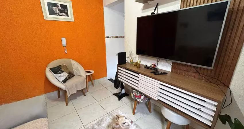 Apartamento à venda, 2 quartos, 1 vaga, vila cascatinha - são vicente/sp