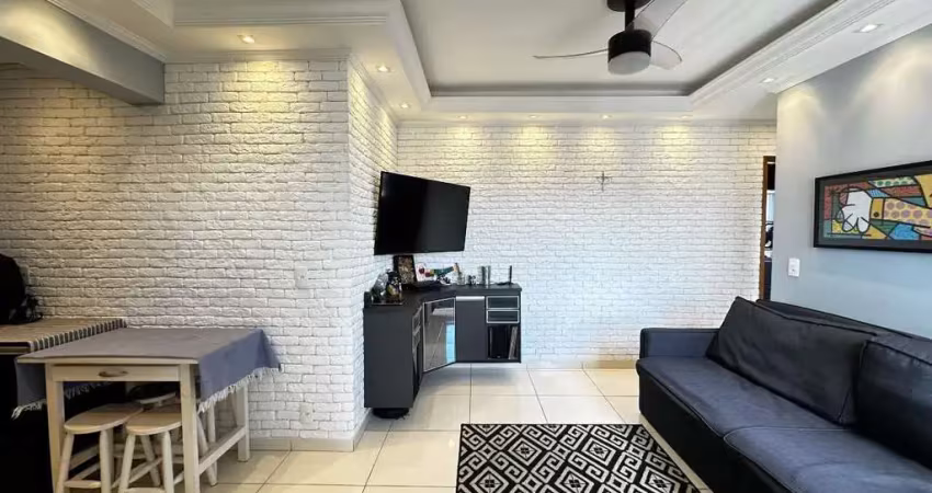 Apartamento à venda, 2 quartos, 1 vaga, centro - são vicente/sp