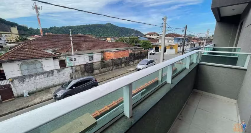Sobrado à venda, 2 quartos, 2 suítes, 2 vagas, santa maria - santos/sp