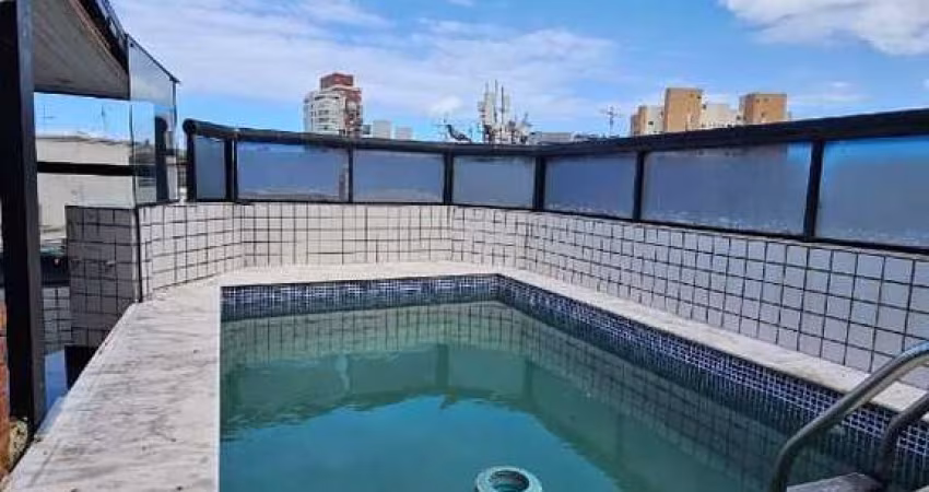 Cobertura à venda, 4 quartos, 2 suítes, 2 vagas, PONTA DA PRAIA - Santos/SP
