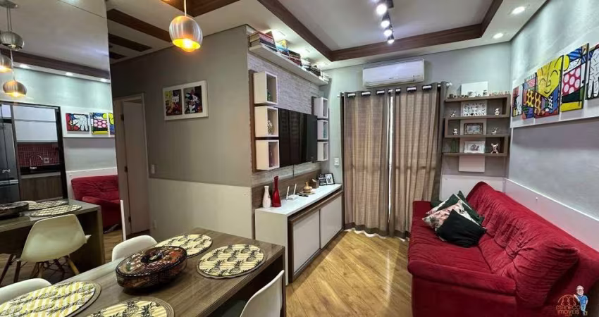 Apartamento à venda, 2 quartos, 1 vaga, Areia Branca - Santos/SP
