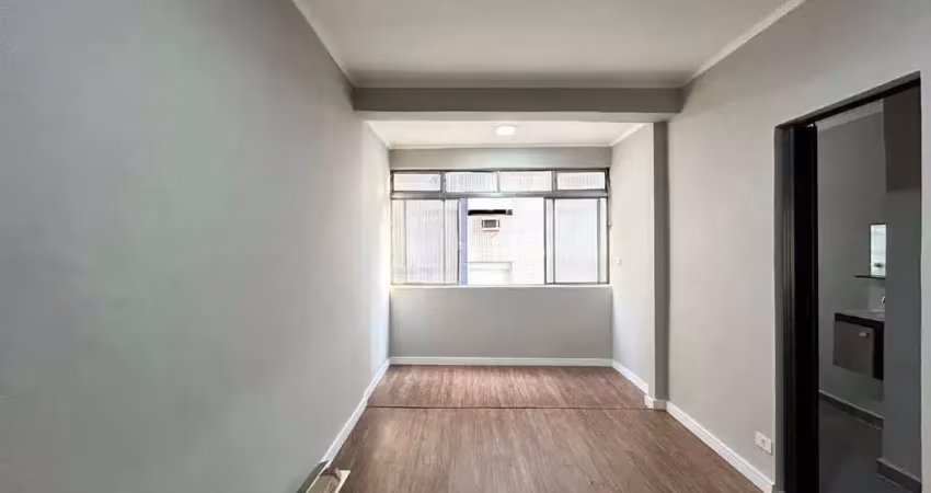 Apartamento à venda, 1 quarto, 1 vaga, centro - são vicente/sp