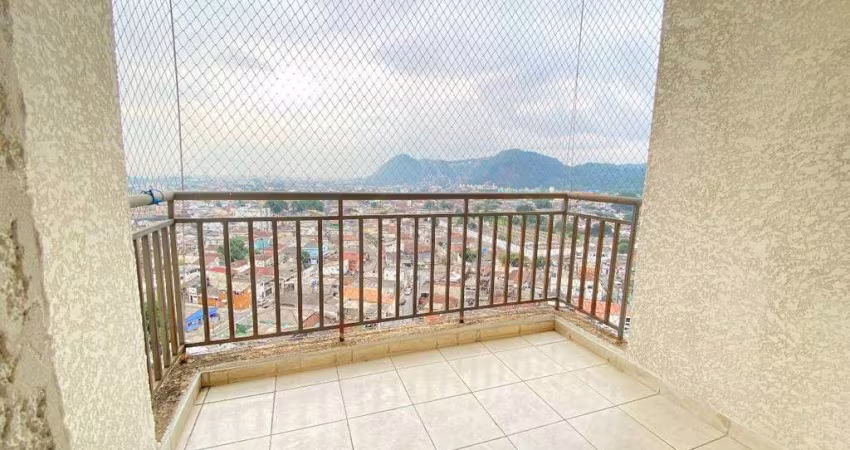 Apartamento para aluguel, 2 quartos, 1 vaga, Areia Branca - Santos/SP