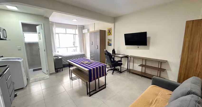 Kitnet à venda, 1 quarto, 1 vaga, BOQUEIRÃO - Santos/SP