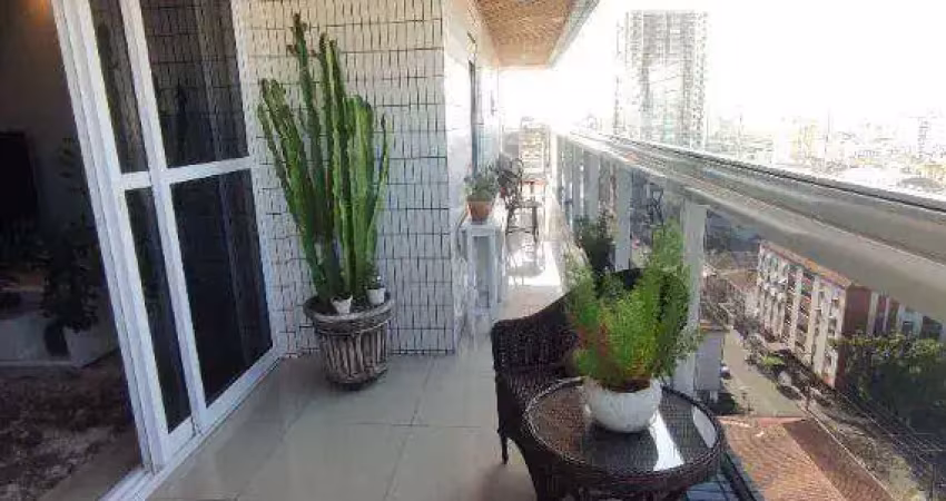 Apartamento à venda, 3 quartos, 3 suítes, 3 vagas, ponta da praia - santos/sp