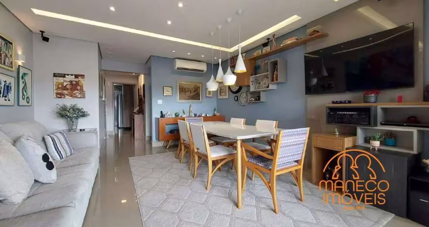 Apartamento à venda, 3 quartos, 1 suíte, 2 vagas, gonzaga - santos/sp
