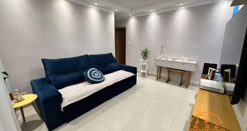 Apartamento à venda, 2 quartos, 1 vaga, campo grande - santos/sp