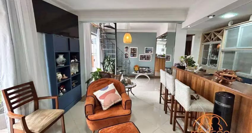Cobertura à venda, 3 quartos, 1 suíte, 2 vagas, centro - são vicente/sp