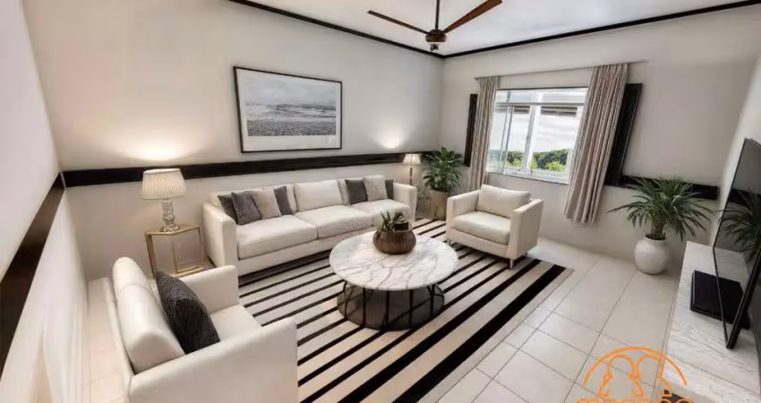 Apartamento à venda, 2 quartos, 1 suíte, ponta da praia - santos/sp