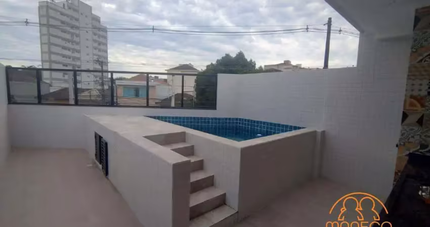 Casa à venda, 3 quartos, 1 suíte, 2 vagas, vila belmiro - santos/sp
