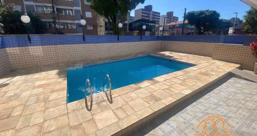 Apartamento para aluguel, 1 vaga, encruzilhada - santos/sp
