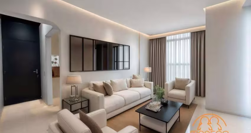 Apartamento à venda, 2 quartos, 1 vaga, ponta da praia - santos/sp