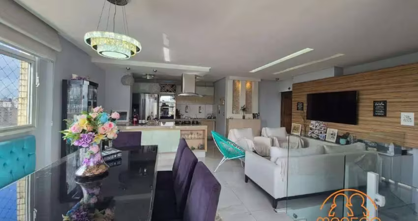 Cobertura à venda, 2 quartos, 1 suíte, 2 vagas, macuco - santos/sp