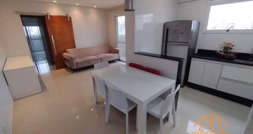 Apartamento para aluguel, 2 quartos, 2 suítes, 2 vagas, gonzaga - santos/sp