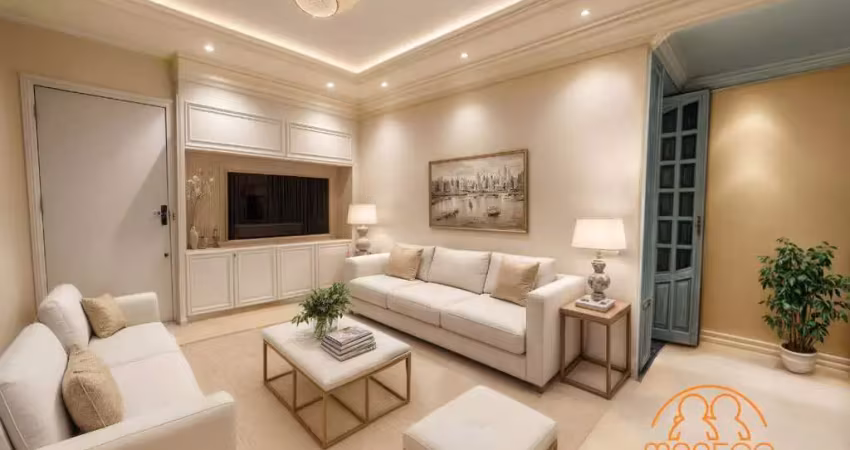 Apartamento à venda, 2 quartos, 1 vaga, josé menino - santos/sp