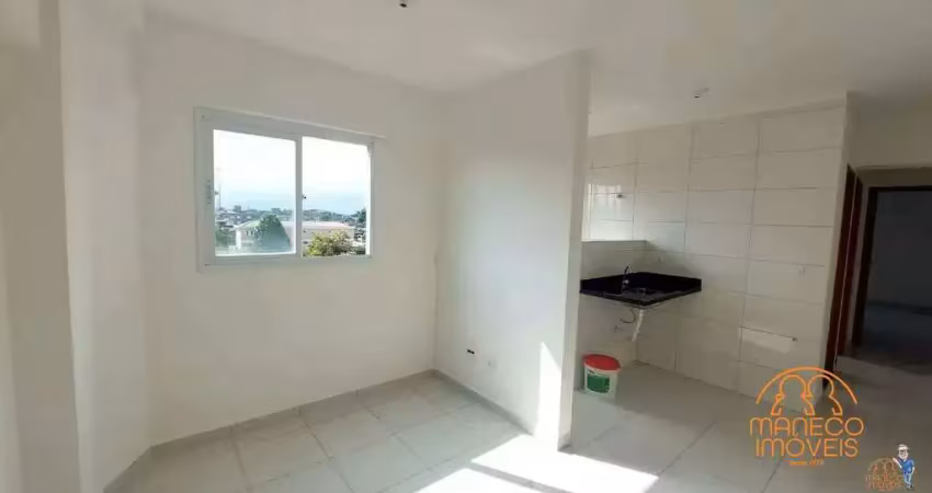 Apartamento à venda, 2 quartos, 1 vaga, jardim guassú - são vicente/sp