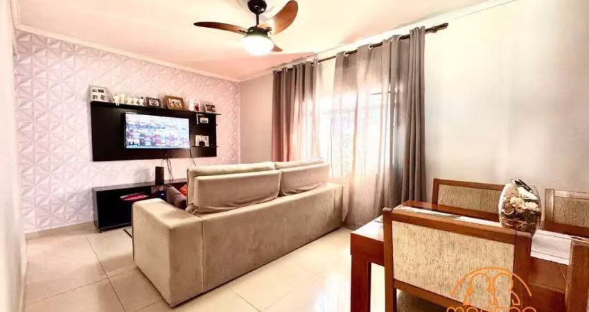 Apartamento à venda, 3 quartos, 1 vaga, aparecida - santos/sp