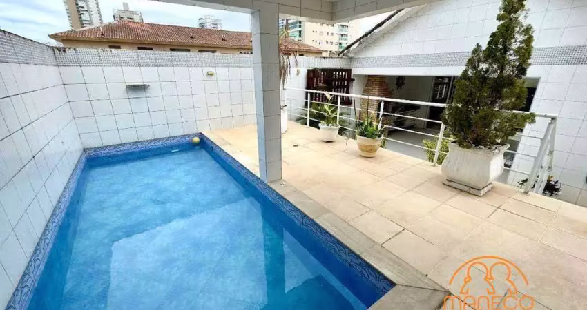 Casa à venda, 5 quartos, 5 suítes, 1 vaga, aparecida - santos/sp