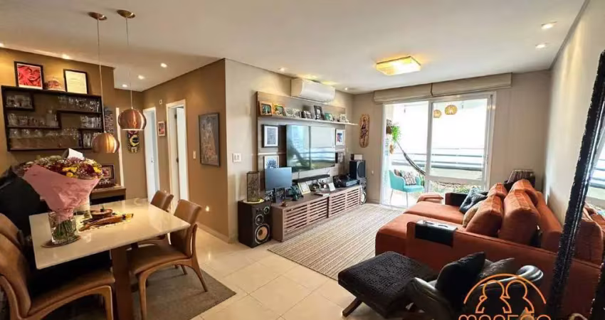 Apartamento à venda, 2 quartos, 1 suíte, 2 vagas, embaré - santos/sp