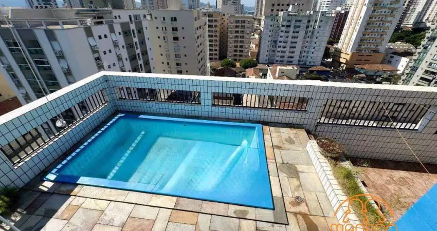 Apartamento à venda, 4 quartos, 1 suíte, 2 vagas, ponta da praia - santos/sp
