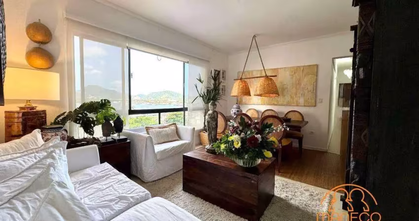 Apartamento à venda, 2 quartos, 1 vaga, ponta da praia - santos/sp