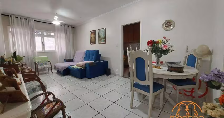 Apartamento à venda, 2 quartos, 1 suíte, 1 vaga, campo grande - santos/sp
