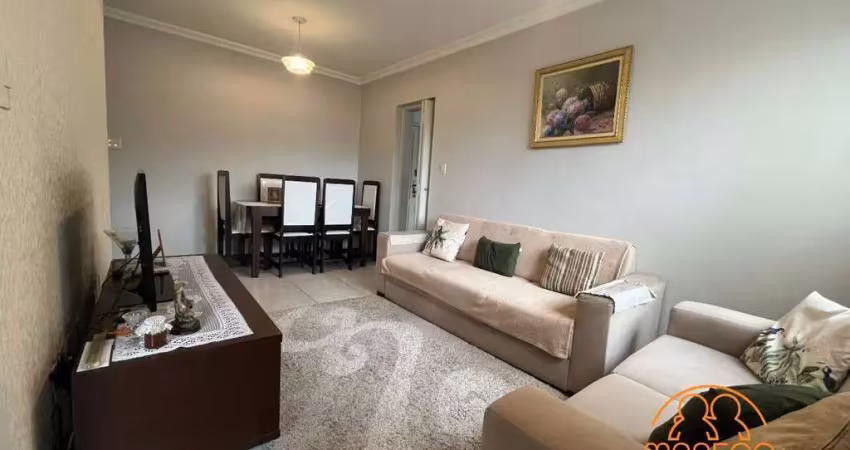 Apartamento à venda, 2 quartos, 1 suíte, 1 vaga, campo grande - santos/sp