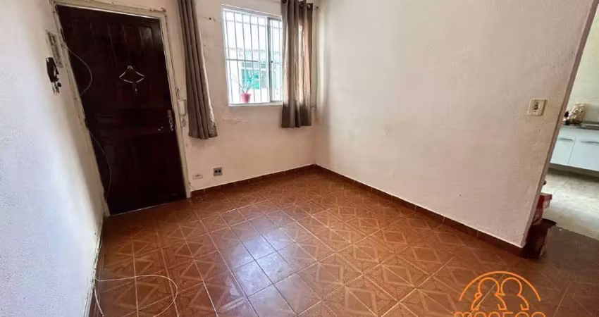 Apartamento à venda, 2 quartos, 1 vaga, são jorge - santos/sp