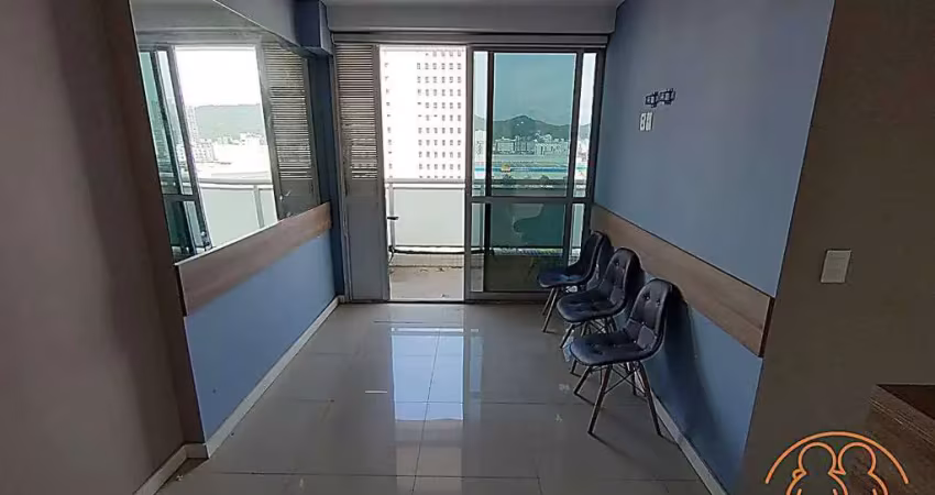 Sala comercial para alugar na Rua Alexandre Herculano, Gonzaga, Santos