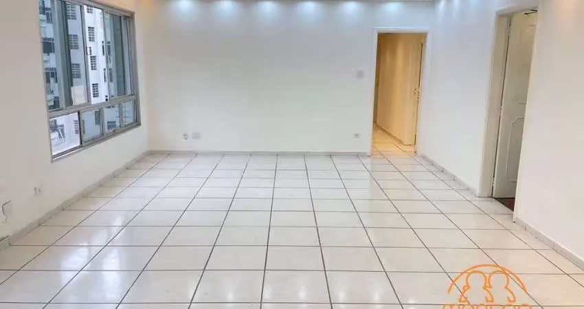Apartamento à venda, 3 quartos, 1 suíte, 2 vagas, gonzaga - santos/sp