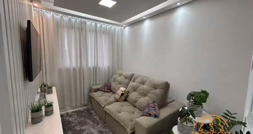 Apartamento à venda, 2 quartos, 1 vaga, areia branca - santos/sp