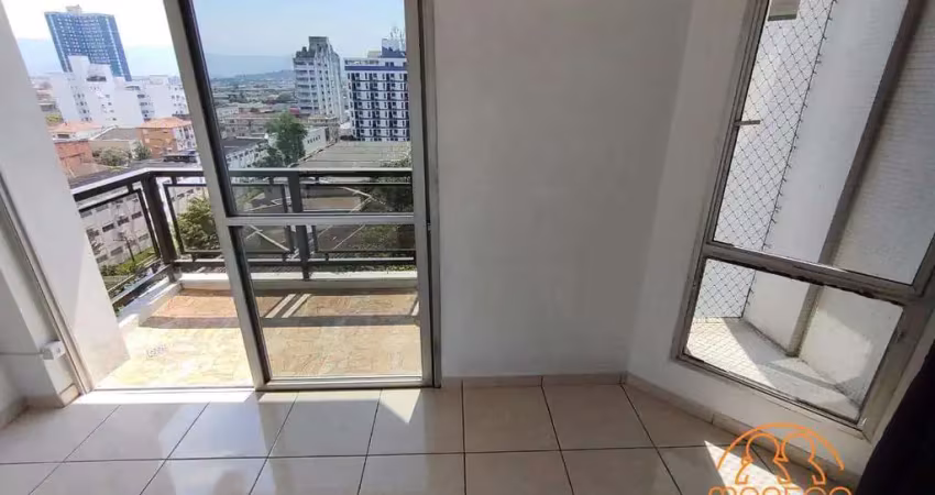 Apartamento à venda, 1 quarto, 1 vaga, centro - são vicente/sp