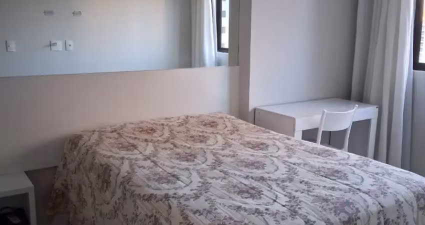 Alugo 1 quarto mobiliad0- lazer, andar alto ao lado do shopping