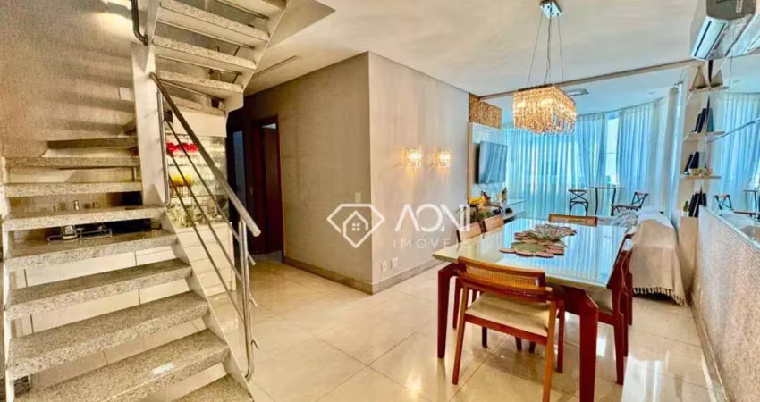 Cobertura com 3 dormitórios à venda, 240 m² por r$ 2.650.000,00 - praia de itaparica - vila velha/es