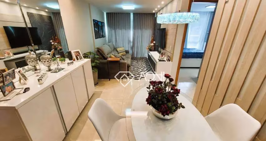 Apartamento com 2 dormitórios à venda, 144 m² por r$ 1.200.000,00 - praia da costa - vila velha/es
