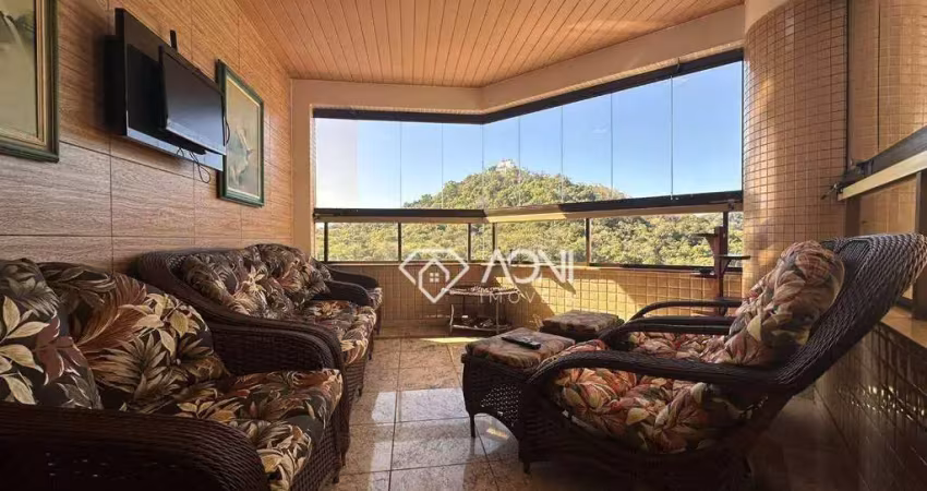 Apartamento à venda, 245 m² por r$ 1.760.000,00 - praia da costa - vila velha/es