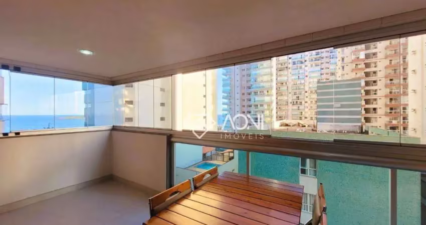 Apartamento com 3 dormitórios à venda, 138 m² por r$ 1.050.000,00 - praia de itaparica - vila velha/es