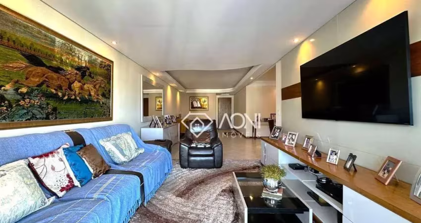 Apartamento com 4 dormitórios à venda, 240 m² por r$ 2.150.000,00 - praia da costa - vila velha/es