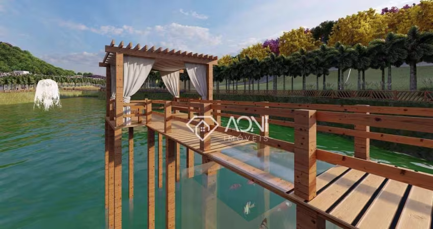 Terreno à venda, 375 m² por R$ 180.000,00 - Cafundó - Itaguaçu/ES
